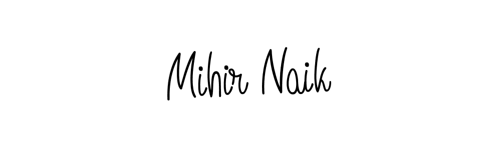 Make a beautiful signature design for name Mihir Naik. Use this online signature maker to create a handwritten signature for free. Mihir Naik signature style 5 images and pictures png