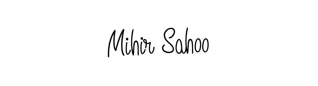 Similarly Angelique-Rose-font-FFP is the best handwritten signature design. Signature creator online .You can use it as an online autograph creator for name Mihir Sahoo. Mihir Sahoo signature style 5 images and pictures png