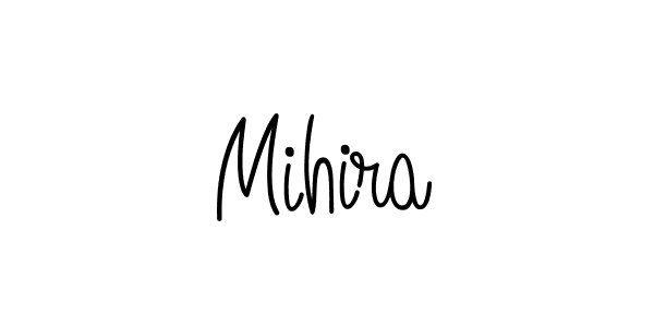 Create a beautiful signature design for name Mihira. With this signature (Angelique-Rose-font-FFP) fonts, you can make a handwritten signature for free. Mihira signature style 5 images and pictures png