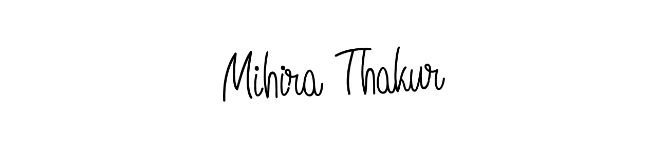 Similarly Angelique-Rose-font-FFP is the best handwritten signature design. Signature creator online .You can use it as an online autograph creator for name Mihira Thakur. Mihira Thakur signature style 5 images and pictures png