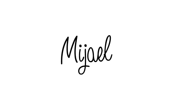 How to Draw Mijael signature style? Angelique-Rose-font-FFP is a latest design signature styles for name Mijael. Mijael signature style 5 images and pictures png