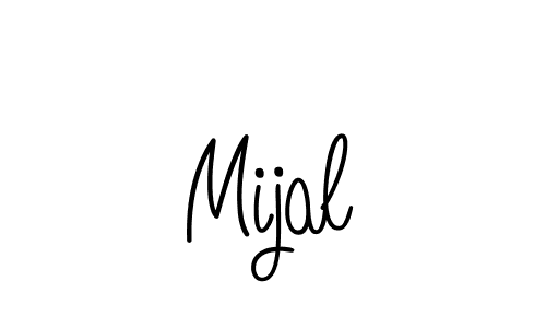 Make a beautiful signature design for name Mijal. Use this online signature maker to create a handwritten signature for free. Mijal signature style 5 images and pictures png