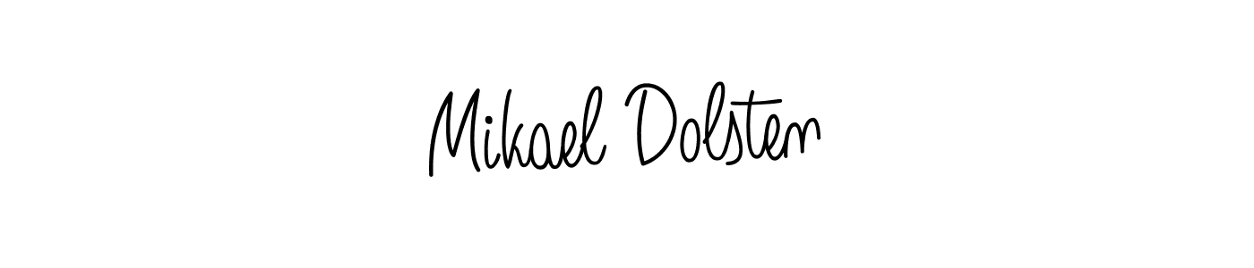 Make a short Mikael Dolsten signature style. Manage your documents anywhere anytime using Angelique-Rose-font-FFP. Create and add eSignatures, submit forms, share and send files easily. Mikael Dolsten signature style 5 images and pictures png