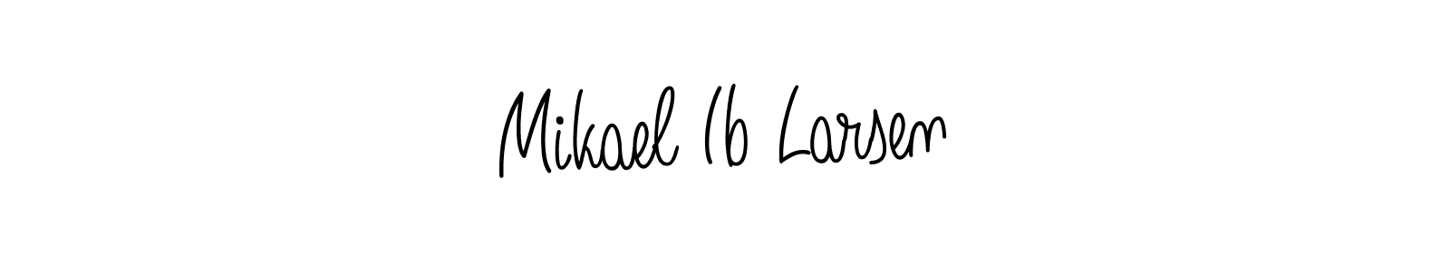 Make a short Mikael Ib Larsen signature style. Manage your documents anywhere anytime using Angelique-Rose-font-FFP. Create and add eSignatures, submit forms, share and send files easily. Mikael Ib Larsen signature style 5 images and pictures png