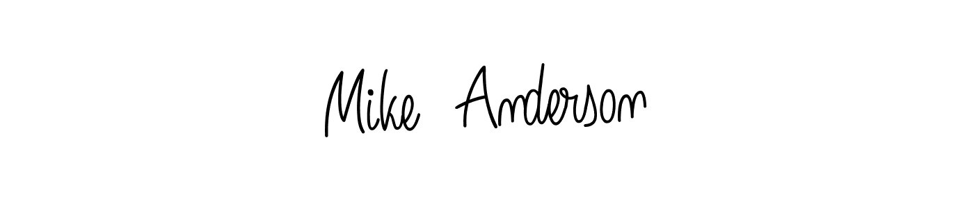 Here are the top 10 professional signature styles for the name Mike  Anderson. These are the best autograph styles you can use for your name. Mike  Anderson signature style 5 images and pictures png
