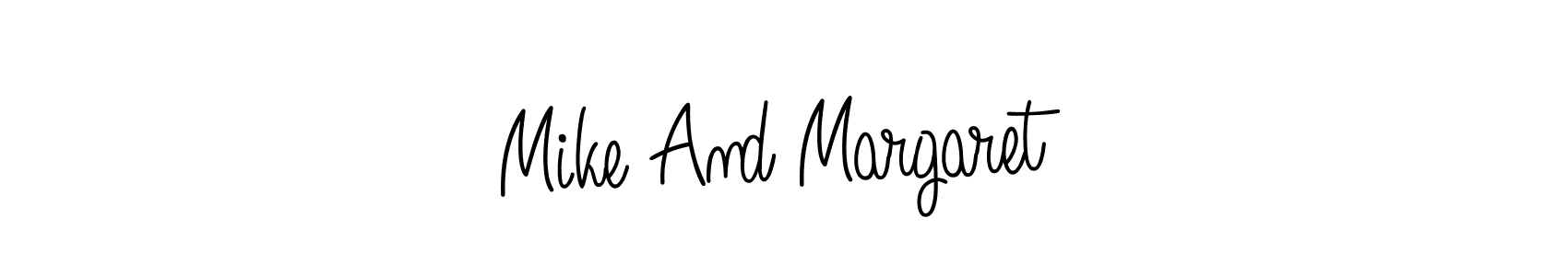 Angelique-Rose-font-FFP is a professional signature style that is perfect for those who want to add a touch of class to their signature. It is also a great choice for those who want to make their signature more unique. Get Mike And Margaret name to fancy signature for free. Mike And Margaret signature style 5 images and pictures png