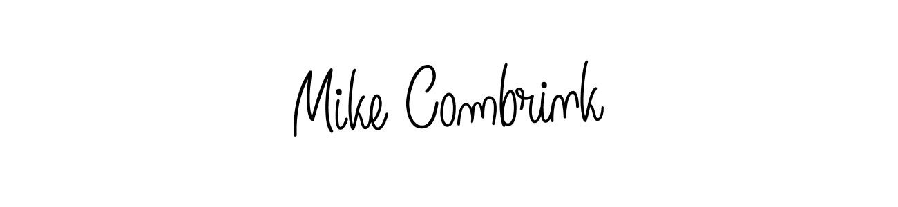 You should practise on your own different ways (Angelique-Rose-font-FFP) to write your name (Mike Combrink) in signature. don't let someone else do it for you. Mike Combrink signature style 5 images and pictures png