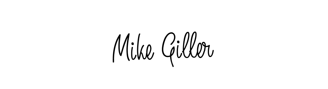 You should practise on your own different ways (Angelique-Rose-font-FFP) to write your name (Mike Giller) in signature. don't let someone else do it for you. Mike Giller signature style 5 images and pictures png