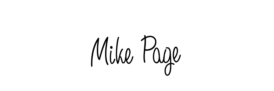 How to make Mike Page signature? Angelique-Rose-font-FFP is a professional autograph style. Create handwritten signature for Mike Page name. Mike Page signature style 5 images and pictures png