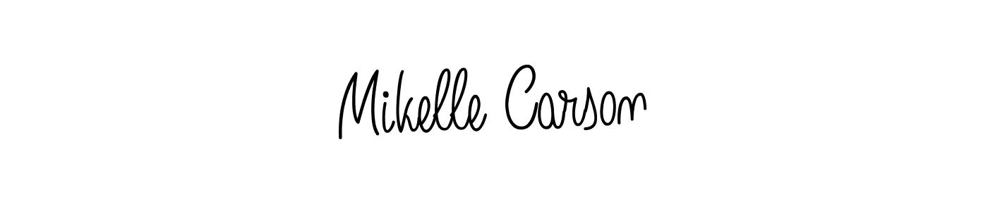 Check out images of Autograph of Mikelle Carson name. Actor Mikelle Carson Signature Style. Angelique-Rose-font-FFP is a professional sign style online. Mikelle Carson signature style 5 images and pictures png