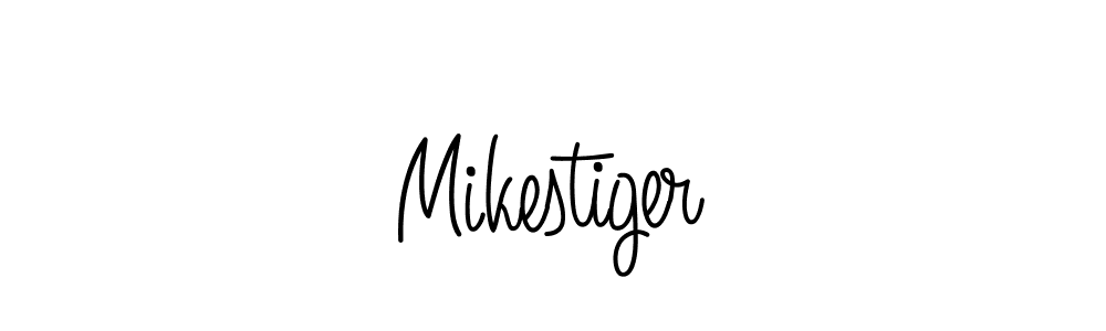 How to make Mikestiger name signature. Use Angelique-Rose-font-FFP style for creating short signs online. This is the latest handwritten sign. Mikestiger signature style 5 images and pictures png