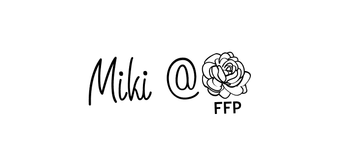 You can use this online signature creator to create a handwritten signature for the name Miki @1. This is the best online autograph maker. Miki @1 signature style 5 images and pictures png