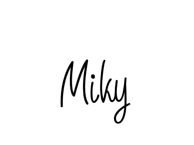 See photos of Miky official signature by Spectra . Check more albums & portfolios. Read reviews & check more about Angelique-Rose-font-FFP font. Miky signature style 5 images and pictures png