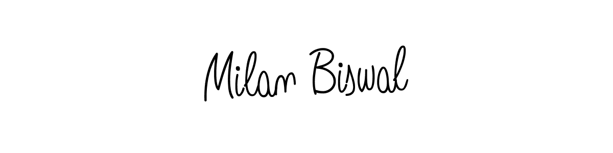 Make a beautiful signature design for name Milan Biswal. Use this online signature maker to create a handwritten signature for free. Milan Biswal signature style 5 images and pictures png