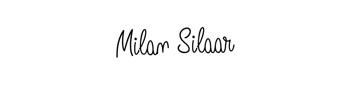 Design your own signature with our free online signature maker. With this signature software, you can create a handwritten (Angelique-Rose-font-FFP) signature for name Milan Silaar. Milan Silaar signature style 5 images and pictures png