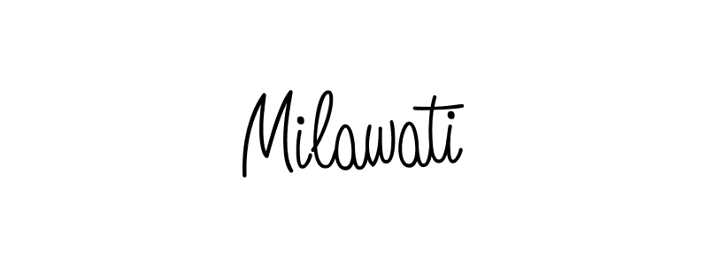 Make a short Milawati signature style. Manage your documents anywhere anytime using Angelique-Rose-font-FFP. Create and add eSignatures, submit forms, share and send files easily. Milawati signature style 5 images and pictures png