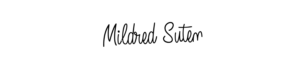 This is the best signature style for the Mildred Suten name. Also you like these signature font (Angelique-Rose-font-FFP). Mix name signature. Mildred Suten signature style 5 images and pictures png