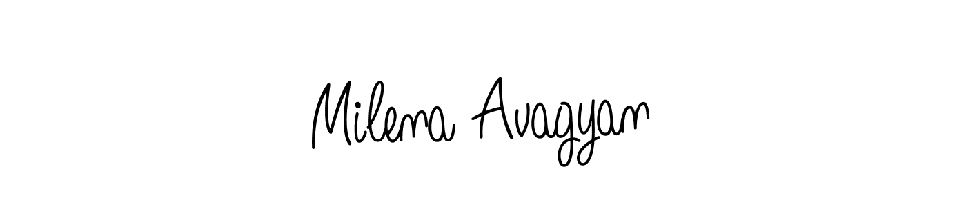 Similarly Angelique-Rose-font-FFP is the best handwritten signature design. Signature creator online .You can use it as an online autograph creator for name Milena Avagyan. Milena Avagyan signature style 5 images and pictures png