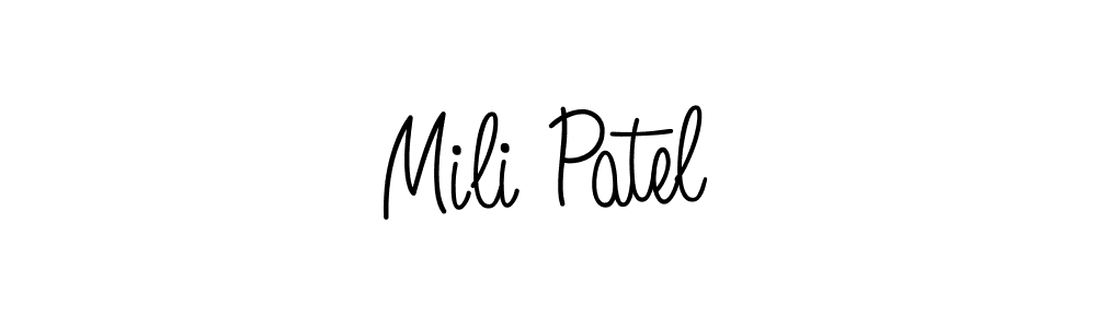 You can use this online signature creator to create a handwritten signature for the name Mili Patel. This is the best online autograph maker. Mili Patel signature style 5 images and pictures png