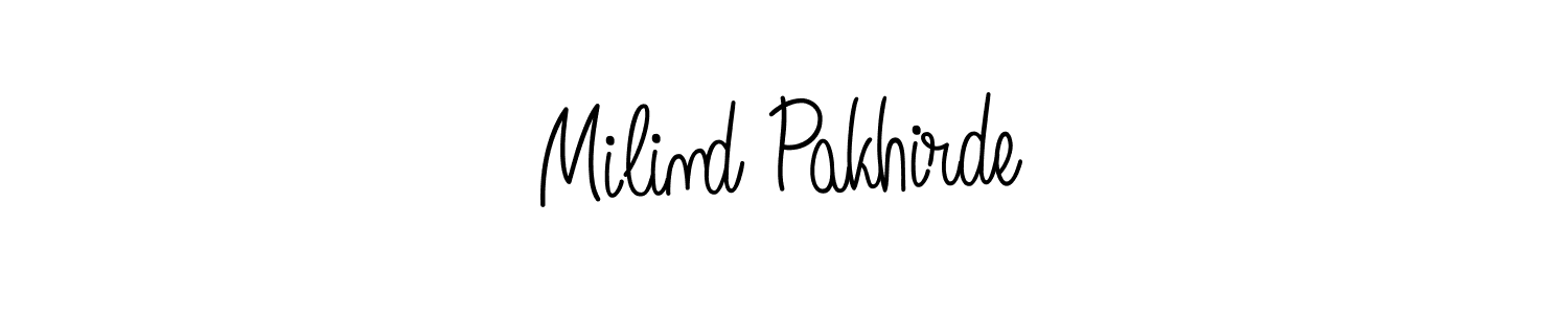 Here are the top 10 professional signature styles for the name Milind Pakhirde. These are the best autograph styles you can use for your name. Milind Pakhirde signature style 5 images and pictures png