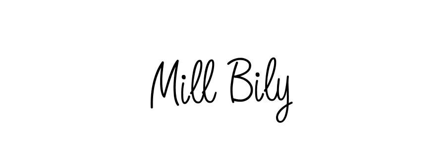 Here are the top 10 professional signature styles for the name Mill Bily. These are the best autograph styles you can use for your name. Mill Bily signature style 5 images and pictures png