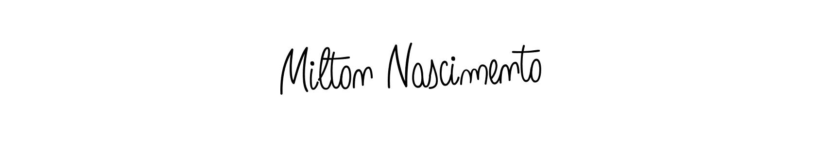 Angelique-Rose-font-FFP is a professional signature style that is perfect for those who want to add a touch of class to their signature. It is also a great choice for those who want to make their signature more unique. Get Milton Nascimento name to fancy signature for free. Milton Nascimento signature style 5 images and pictures png