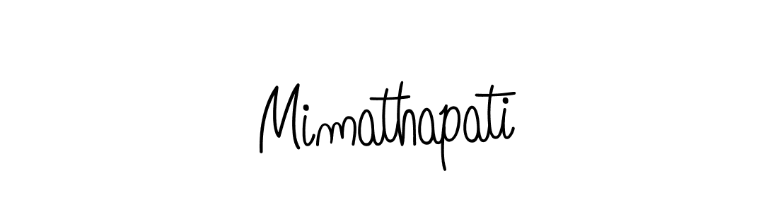 Similarly Angelique-Rose-font-FFP is the best handwritten signature design. Signature creator online .You can use it as an online autograph creator for name Mimathapati. Mimathapati signature style 5 images and pictures png