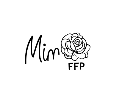 How to make Min2 signature? Angelique-Rose-font-FFP is a professional autograph style. Create handwritten signature for Min2 name. Min2 signature style 5 images and pictures png