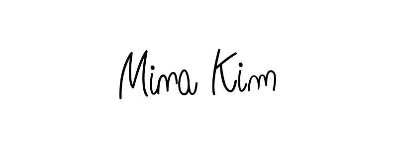 Best and Professional Signature Style for Mina Kim. Angelique-Rose-font-FFP Best Signature Style Collection. Mina Kim signature style 5 images and pictures png