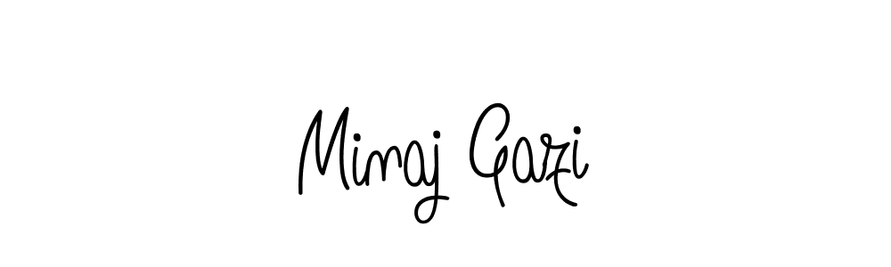 It looks lik you need a new signature style for name Minaj Gazi. Design unique handwritten (Angelique-Rose-font-FFP) signature with our free signature maker in just a few clicks. Minaj Gazi signature style 5 images and pictures png