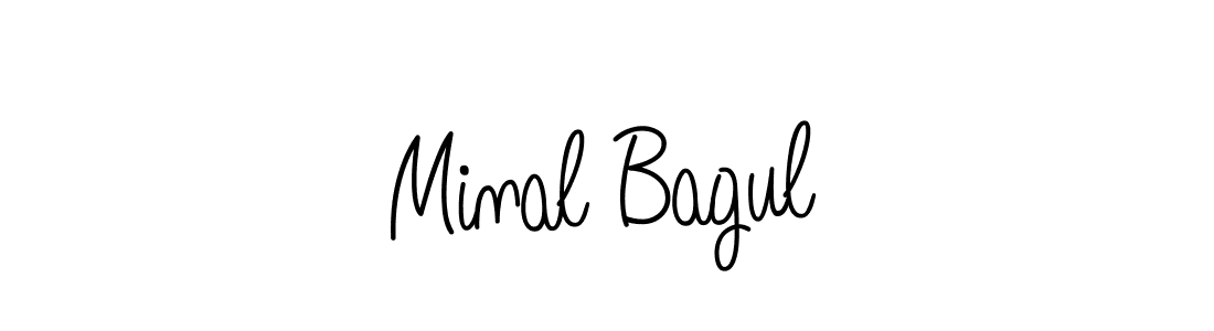 It looks lik you need a new signature style for name Minal Bagul. Design unique handwritten (Angelique-Rose-font-FFP) signature with our free signature maker in just a few clicks. Minal Bagul signature style 5 images and pictures png