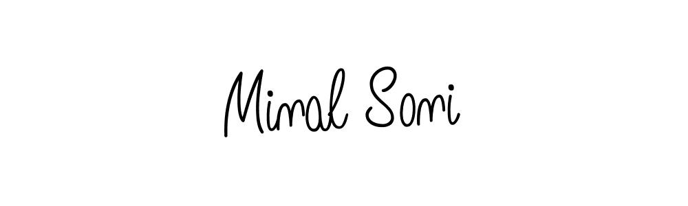 Similarly Angelique-Rose-font-FFP is the best handwritten signature design. Signature creator online .You can use it as an online autograph creator for name Minal Soni. Minal Soni signature style 5 images and pictures png