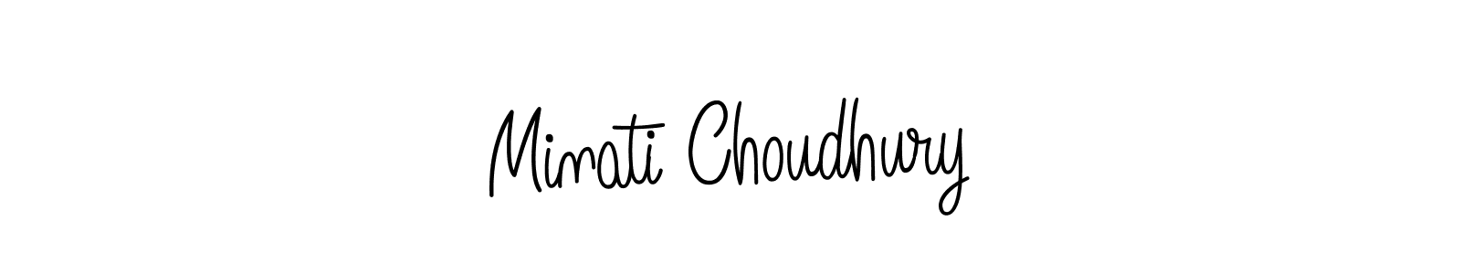 Angelique-Rose-font-FFP is a professional signature style that is perfect for those who want to add a touch of class to their signature. It is also a great choice for those who want to make their signature more unique. Get Minati Choudhury name to fancy signature for free. Minati Choudhury signature style 5 images and pictures png