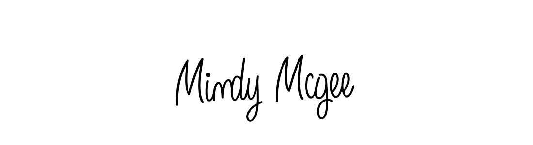 Use a signature maker to create a handwritten signature online. With this signature software, you can design (Angelique-Rose-font-FFP) your own signature for name Mindy Mcgee. Mindy Mcgee signature style 5 images and pictures png