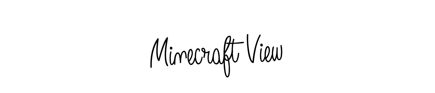 Similarly Angelique-Rose-font-FFP is the best handwritten signature design. Signature creator online .You can use it as an online autograph creator for name Minecraft View. Minecraft View signature style 5 images and pictures png