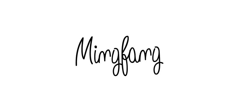 How to make Mingfang name signature. Use Angelique-Rose-font-FFP style for creating short signs online. This is the latest handwritten sign. Mingfang signature style 5 images and pictures png