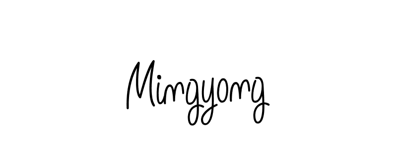 Once you've used our free online signature maker to create your best signature Angelique-Rose-font-FFP style, it's time to enjoy all of the benefits that Mingyong name signing documents. Mingyong signature style 5 images and pictures png