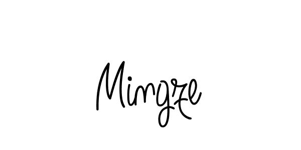 Similarly Angelique-Rose-font-FFP is the best handwritten signature design. Signature creator online .You can use it as an online autograph creator for name Mingze. Mingze signature style 5 images and pictures png