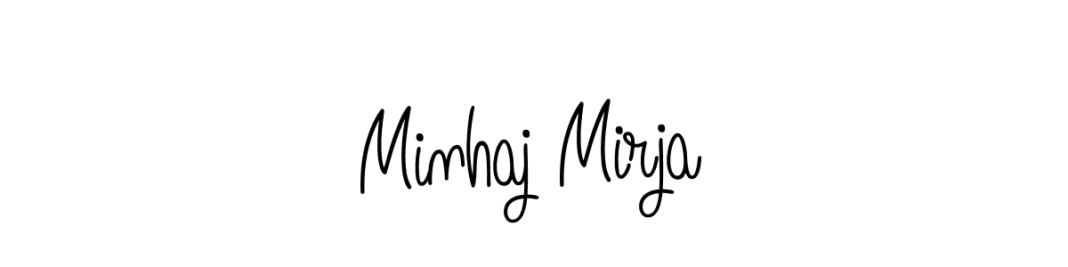 Similarly Angelique-Rose-font-FFP is the best handwritten signature design. Signature creator online .You can use it as an online autograph creator for name Minhaj Mirja. Minhaj Mirja signature style 5 images and pictures png