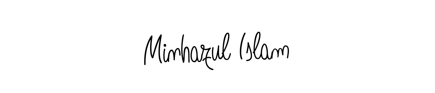 Minhazul Islam stylish signature style. Best Handwritten Sign (Angelique-Rose-font-FFP) for my name. Handwritten Signature Collection Ideas for my name Minhazul Islam. Minhazul Islam signature style 5 images and pictures png