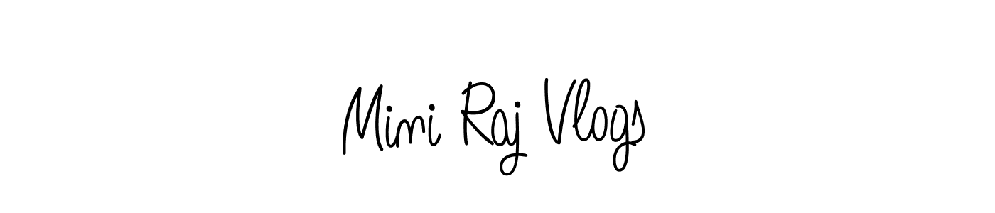Best and Professional Signature Style for Mini Raj Vlogs. Angelique-Rose-font-FFP Best Signature Style Collection. Mini Raj Vlogs signature style 5 images and pictures png