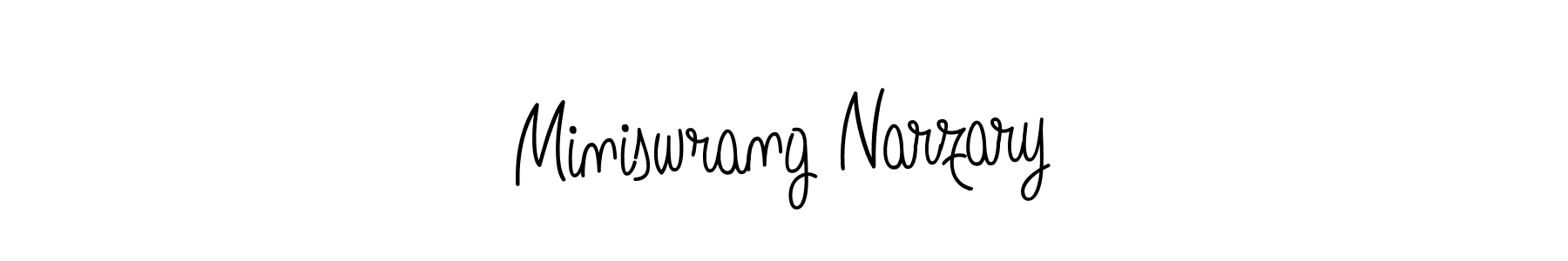 Best and Professional Signature Style for Miniswrang Narzary. Angelique-Rose-font-FFP Best Signature Style Collection. Miniswrang Narzary signature style 5 images and pictures png
