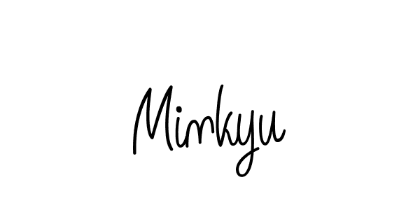 You can use this online signature creator to create a handwritten signature for the name Minkyu. This is the best online autograph maker. Minkyu signature style 5 images and pictures png