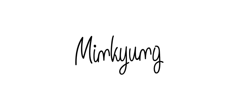 if you are searching for the best signature style for your name Minkyung. so please give up your signature search. here we have designed multiple signature styles  using Angelique-Rose-font-FFP. Minkyung signature style 5 images and pictures png