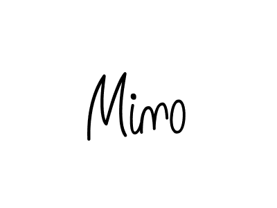 How to Draw Mino signature style? Angelique-Rose-font-FFP is a latest design signature styles for name Mino. Mino signature style 5 images and pictures png