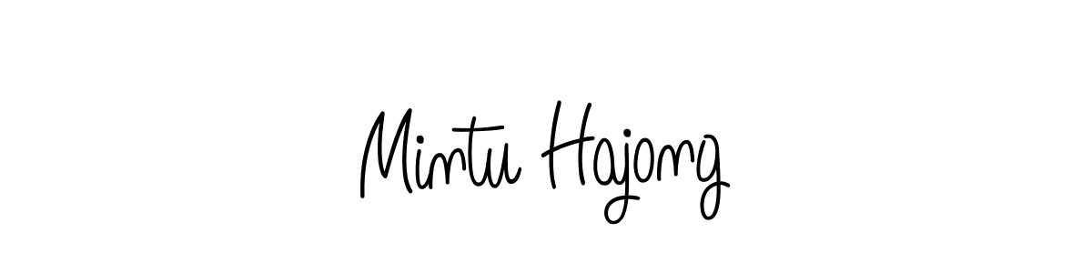 Angelique-Rose-font-FFP is a professional signature style that is perfect for those who want to add a touch of class to their signature. It is also a great choice for those who want to make their signature more unique. Get Mintu Hajong name to fancy signature for free. Mintu Hajong signature style 5 images and pictures png