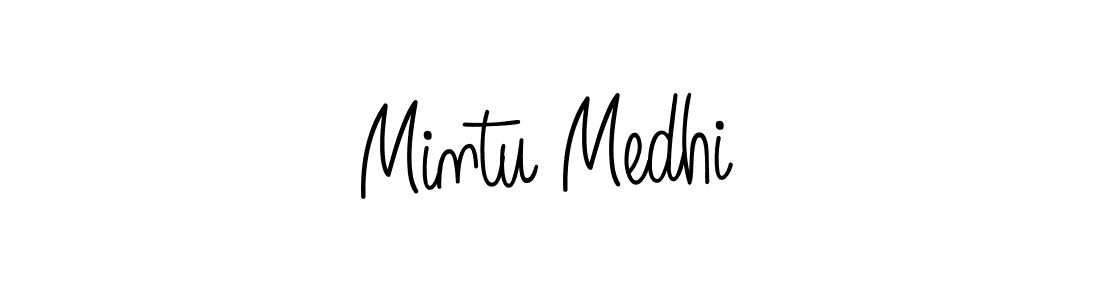 if you are searching for the best signature style for your name Mintu Medhi. so please give up your signature search. here we have designed multiple signature styles  using Angelique-Rose-font-FFP. Mintu Medhi signature style 5 images and pictures png