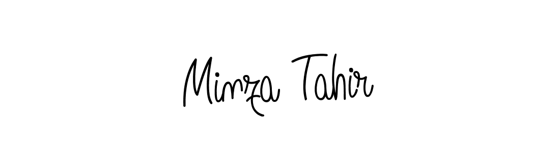 It looks lik you need a new signature style for name Minza Tahir. Design unique handwritten (Angelique-Rose-font-FFP) signature with our free signature maker in just a few clicks. Minza Tahir signature style 5 images and pictures png