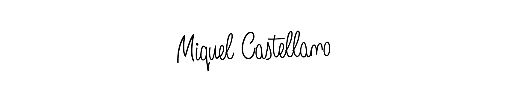Make a short Miquel Castellano signature style. Manage your documents anywhere anytime using Angelique-Rose-font-FFP. Create and add eSignatures, submit forms, share and send files easily. Miquel Castellano signature style 5 images and pictures png
