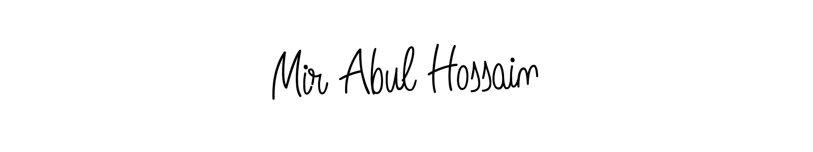 Make a short Mir Abul Hossain signature style. Manage your documents anywhere anytime using Angelique-Rose-font-FFP. Create and add eSignatures, submit forms, share and send files easily. Mir Abul Hossain signature style 5 images and pictures png